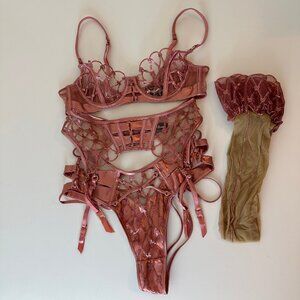 rose gold bralet
